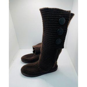 UGG Cardy Crochet Boots 8